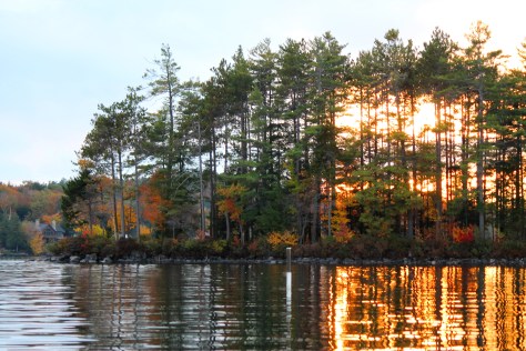 Sunset on Lake Sunapee