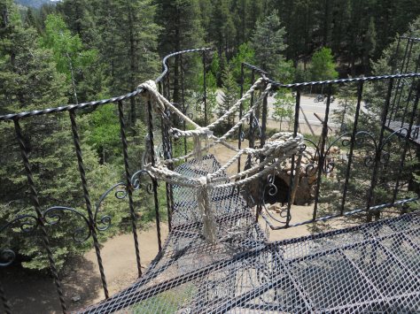 Safety precautions at Bishop Castle