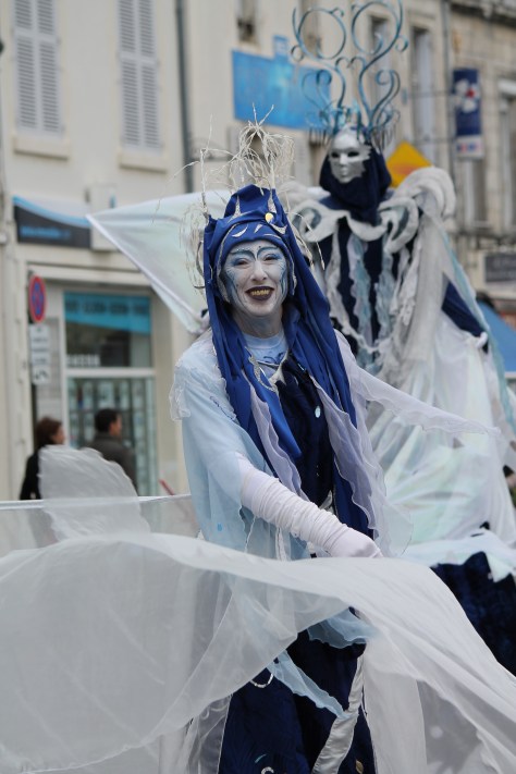 Carnaval de La Rochelle -- On Stilts