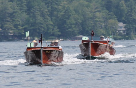 Antique Boat Parade, Lake Sunapee