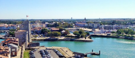 La Rochelle from Tour de la Lanterne -- Photo by Chelsea