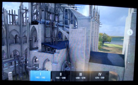 3D Experience of Notre Dame between 1163 and