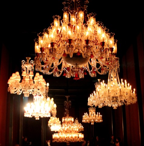 Baccarat Chandelier Room