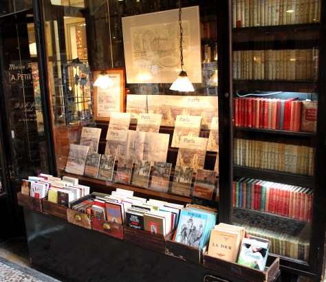 Book Shop in Covered Passage of Paris