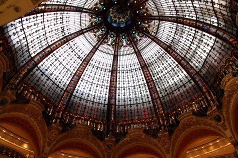 Ceiling of Galeries Lafayette, Paris