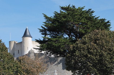 Château de Noirmoutier -- No time to tour it!