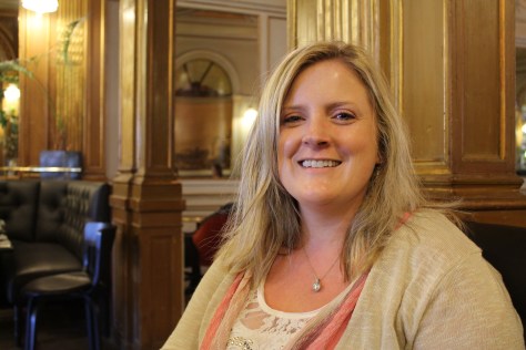 Courtney, Café de la Paix, La Rochelle