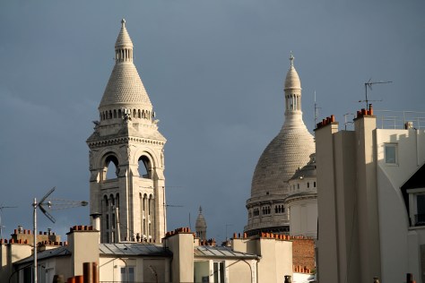Sacré Coeur from our balcony