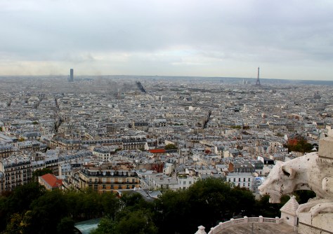 Tour Eiffel from atop Sacre Coeur