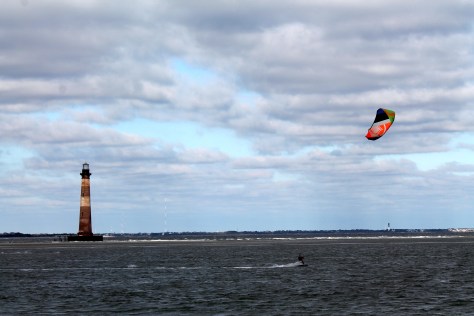 December Kiteboarders