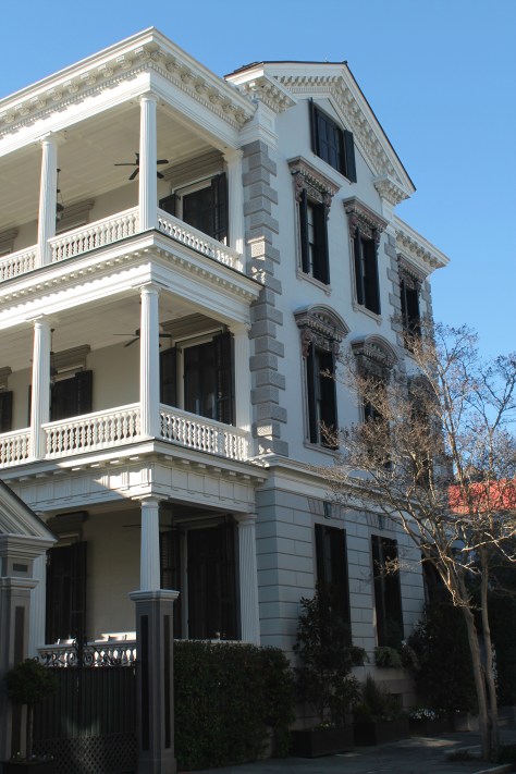 Posh version of the typical Charleston style house