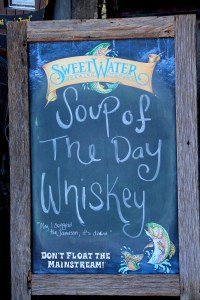 Soup of the Day Sign