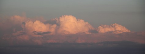 Clouds at Sunset -- Naples