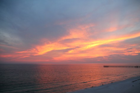 Sunset on Panama City Beach