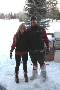 Chelsea and Will in the Snow