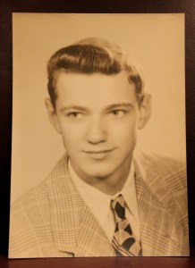 Dad's 1950 Senior Picture