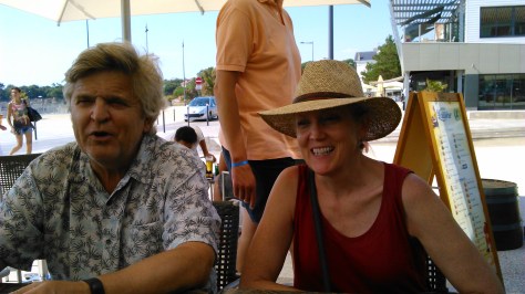 David and Sunny in France, 2014