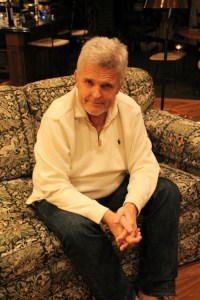 David DONE having his picture taken!